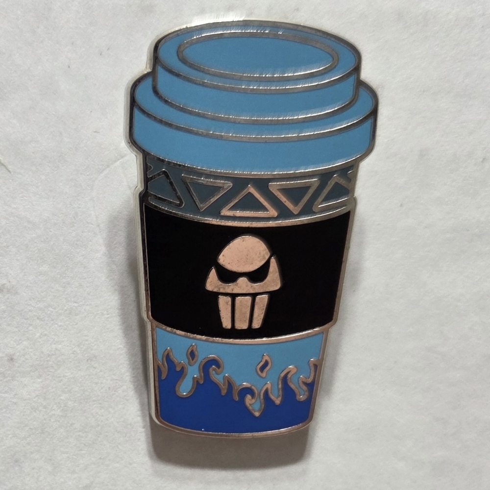 Disney Hades Character Coffee Cup Pin